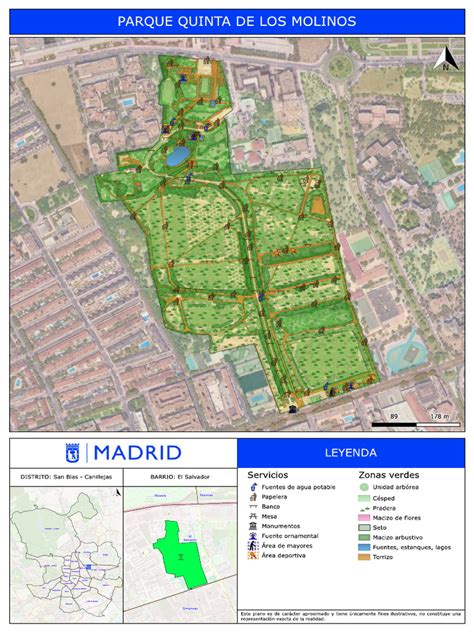 mapa de ubicaciones de molinos manchegos