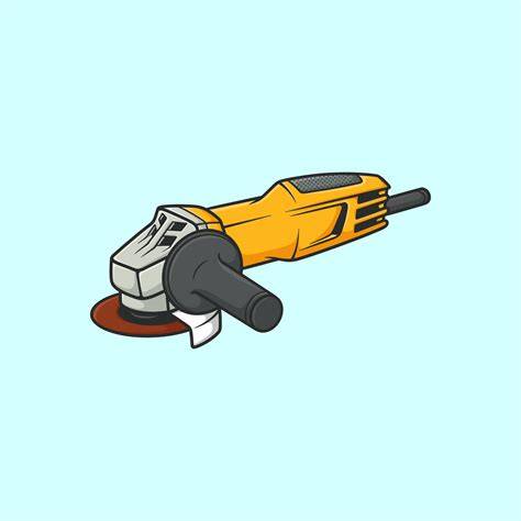 amoladora y aspiración integrada ilustración