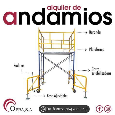 infografía: distribución de servicios de alquiler de andamios en Ibiza