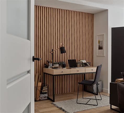 paneles de lamas Linerio en pared