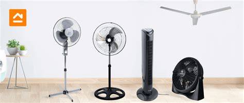 tipos de ventiladores colores madera metal