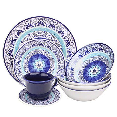 Ejemplos de vajillas en cerámica decorativa