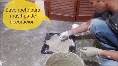 plantillas para cemento decorativas (infografía de moldes)