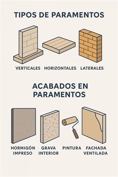 visualizacion de paramentos verticales en madera
