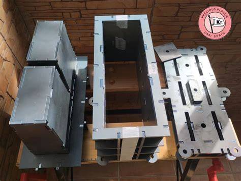 Molde para ladrillos y proceso de vertido