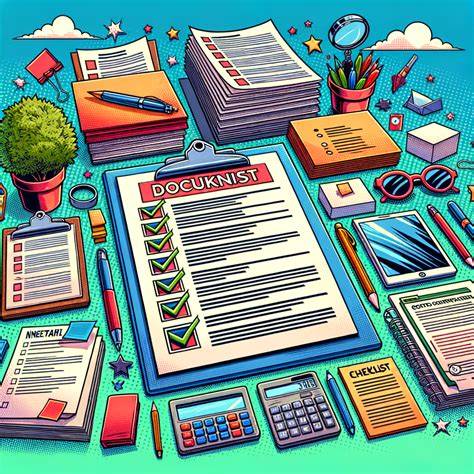 documentos necesarios para oposiciones (checklist)