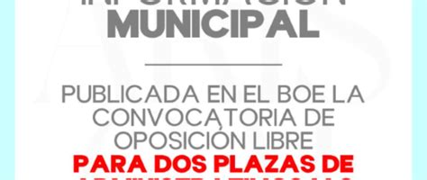 BOE convocatoria oficial (captura de pantalla)