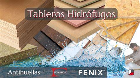 tableros hidrófugos: composición y uso