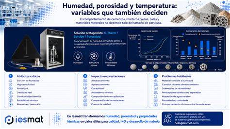 resistencia a la humedad y propiedades térmicas