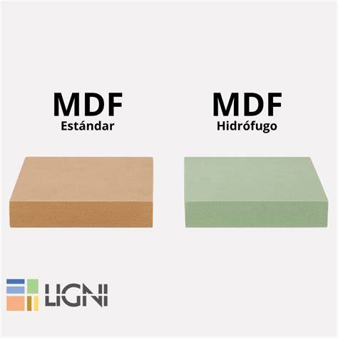 tipos de MDF: estándar e hidrófugo