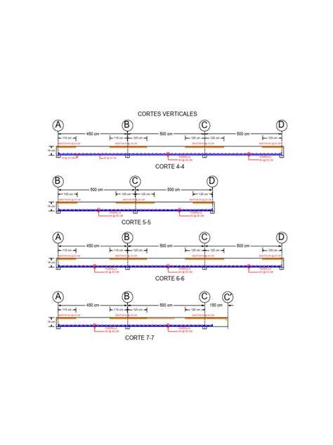cortes verticales hormigon infografico