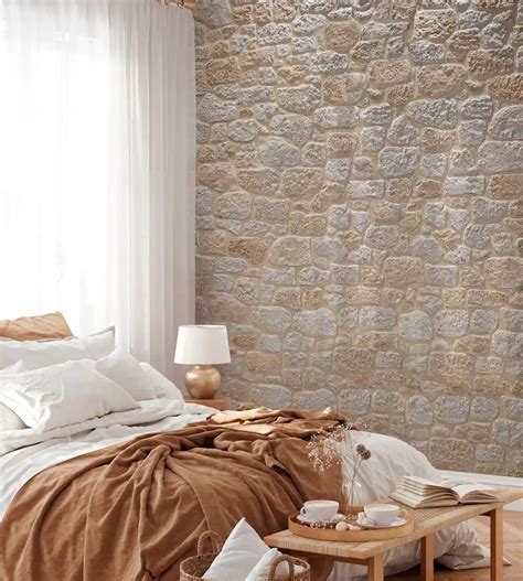 pared imitación madera salones dormitorios