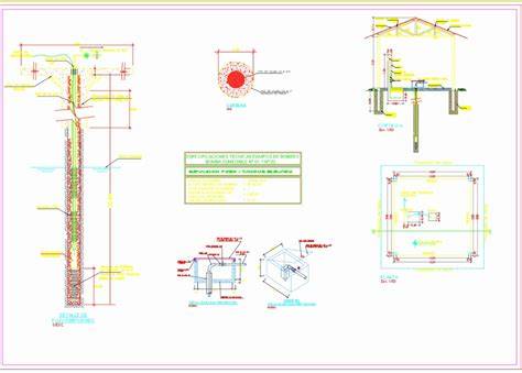 Diagrama de diafragma y perforación en losa
