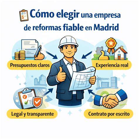 estrategias para elegir empresa de reformas en Madrid