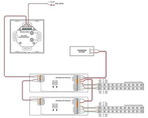 Diagrama BlueBUS e iluminación LED Nice