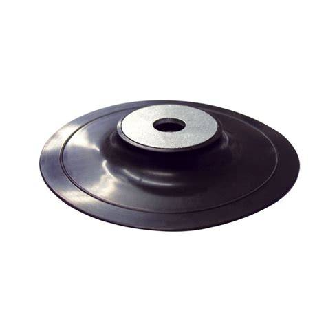 plato soporte de goma para amoladora ilustración
