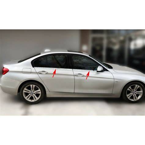 molduras interior negro BMW F30 (imagen ilustrativa de las molduras)